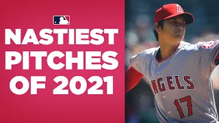 The Nastiest Pitches of 2021 (according to Statcast!) | Shohei Ohtani, Aroldis Chapman and more!