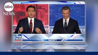 DeSantis and Newsom face off in Red vs. Blue state debate