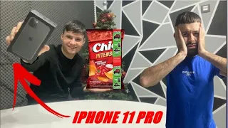 A GASIT UN IPHONE 11 PRO INTR-O PUNGA DE CHIPSURI **PRIMA FARSA** 🤣