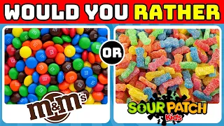 Would You Rather? Sweets Edition 🍬 Would You Rather Food Edition by GlamQuiz