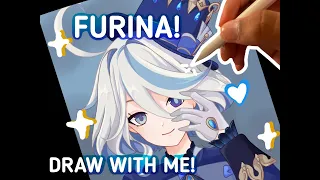 Let's draw Furina! | Digital Painting Process!