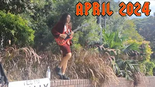 AC/DC - Shoot To Thrill LIVE By Angus Young Street Performer (April 2024 Part 6)