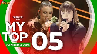 🇮🇹 Sanremo 2024 | My Top 5 (Italy Eurovision 2024)