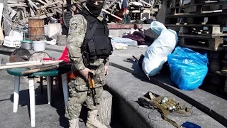 В палатках на Майдане изъяли гранаты