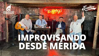 Román Lozinski en Improvisando desde Mérida con Raúl Estévez y Alexis Montilla