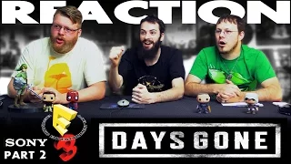 Days Gone Trailer REACTION!! Sony E3 2016 Conference 2/12