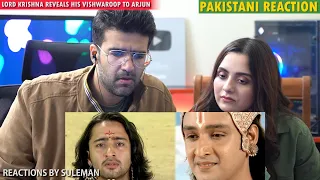 Pakistani Couple Reacts To Krishna reveals his Vishwaroop to Arjun
