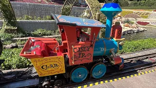 Casey Jr. Circus Train POV 4K Ride at Disneyland - Fantasyland, Anaheim California (Fall 2023)