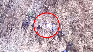 This Drone Accidentally Made A Chilling Discovery After Spotting This Deep Inside A Forest