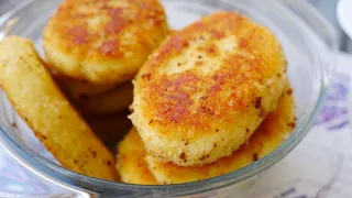 Котлеты не уступают Мясным  из обычной картошки