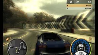 Need For Speed Most Wanted - Darius vs Razor Blacklist Nr 1 - Race 4 [HD]