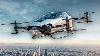 World's First Flying Car: XPeng X2 | First Public Flight In Dubai