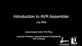 Introduction to Assembler on the AVR -- Part 1
