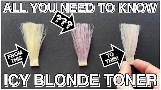Hair Color Theory Ep2 - From ICY to PLATINUM blonde, all you need to know in THIS VIDEO. HUGE share!
