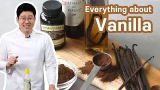 How to use Vanilla | Vanilla pod, extract, essence, paste, powder, sugar, syrup all explained