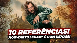 10 REFERÊNCIAS DE HARRY POTTER QUE ENCONTREI EM HOGWARTS LEGACY!