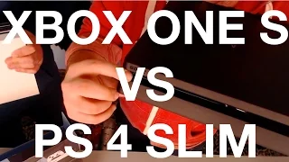 Xbox One S vs PlayStation 4 Slim. Трогаем, нюхаем, гладим