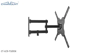 Articulating TV Wall Mount for most 22-inch to 55-inch TVs, CHARMOUNT