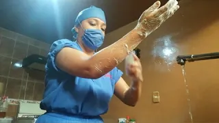 Lavado de manos quirúrgico