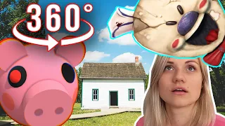 360 Video VR | Find Piggy and Ice Scream Rod in house Cyrox