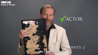 Game of Thrones | Map of Westeros Quiz with Cast | HBO Asia