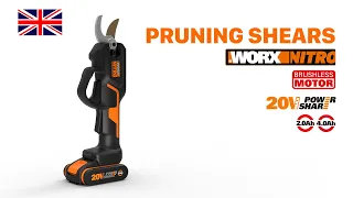 WORX WG330E PRUNING SHEARS 20V      UK