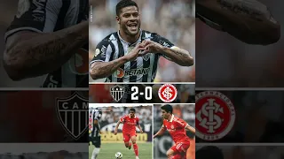 Atlético-Mg derrota o Inter no BR. #youtubenews #brasileirão