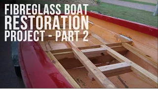 Fibreglass Boat Restoration Project - Part 2 - Getting Ready for Paint!