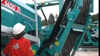 Powerscreen Warrior Setup - Training Video featuring Warrior 1400