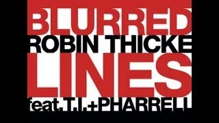 Robin Thicke Blurred Lines (Audio)