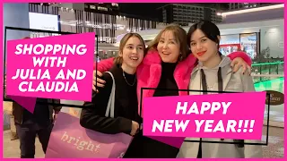 2020 NEW YEAR PARTY IN LA WITH MY FAMILY + SHOPPING WITH  CLAUDIA AND JULIA BARRETTO | Small Laude