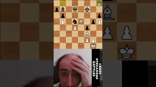 ОЙ НЕПРИЯТНО ЕМУ! // ШУРА ГЕЛЬМАН #chess #shorts #шахматы