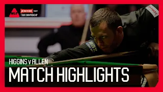 Allen vs Higgins HIGHLIGHTS! 🙌 | Johnstone's Paint Tour Championship 2024