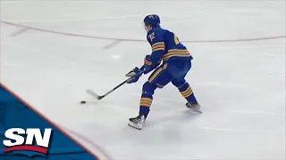 Tage Thompson Converts On The Breakaway Off Beautiful Flip Pass From Rasmus Dahlin