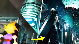 Final Fantasy VII Remake Comparison (Original vs. Remake)