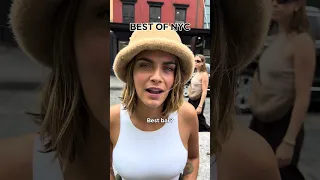 Best of #nyc with @caradelevingne !!! Thanks to @aerie for the alley oop !!! #cityguide