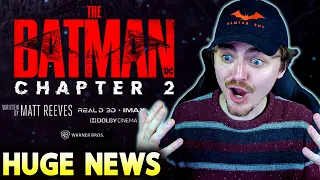 MAJOR NEWS on THE BATMAN 2!!