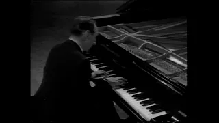 B&W Horowitz - 1960s TV Concert - Chopin Ballade No. 1, Op. 23 (from documentary 1987)