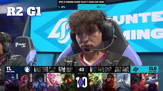 TL vs CLG - Game 1 | Round 2 Playoffs S12 LCS Summer 2022 | Team Liquid vs CLG G1