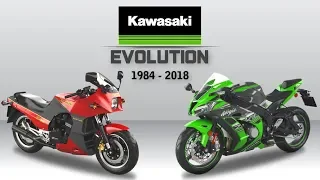 THE EVOLUTION OF KAWASAKI NINJA 1984-2019 #FreeWheelie