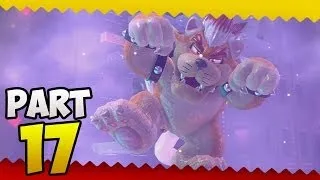 Super Mario 3D World : Part 17 - Bowser's Sky Scraper of Doom