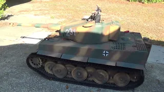 FOA 1/6 Tiger 1 # 231 Test Run....