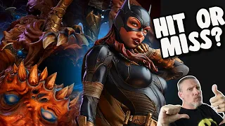 HIT OR MISS? BATGIRL VS CLAYFACE PREMIUM FORMAT STATUE BY SIDESHOW COLLECTIBLES