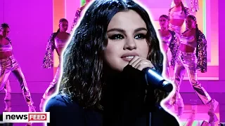 Selena Gomez Gets EMOTIONAL During AMAs Performance!