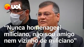 Dino sobre milícias do Rio: 'São protegidas por políticos; não sou amigo nem vizinho de milicianos'