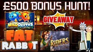 £500 Bonus Hunt! JACKPOT KING Pro Raise?!🤔🤔 + Free Giveaway!💰