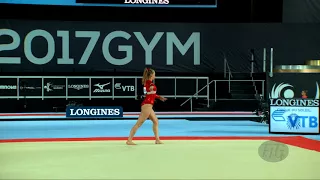 WINTHER Emilie (DEN) - 2017 Artistic Worlds, Montréal (CAN) - Qualifications Floor Exercise