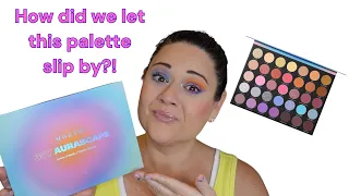 The Hidden Gem We All Passed Up! Morphe 35Y Aurascape Palette! Amped Up Pastels! Swatches & Tutorial