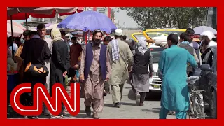 CNN reporter shows scene in Kabul streets just days after Taliban takeover