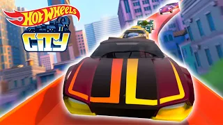 Epic Race to the Finish Line in Hot Wheels City! 🏁 + More Kids Cartoons | Hot Wheels
